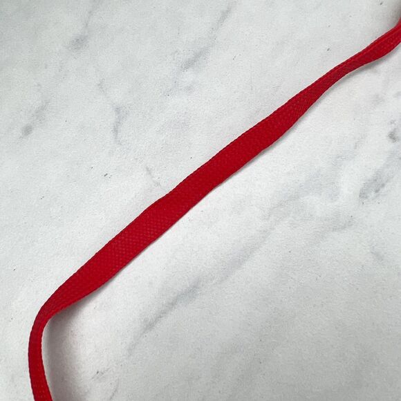 Red ID Badge Holder School Work Lanyard Necklace with Clasp - Picture 10 of 10